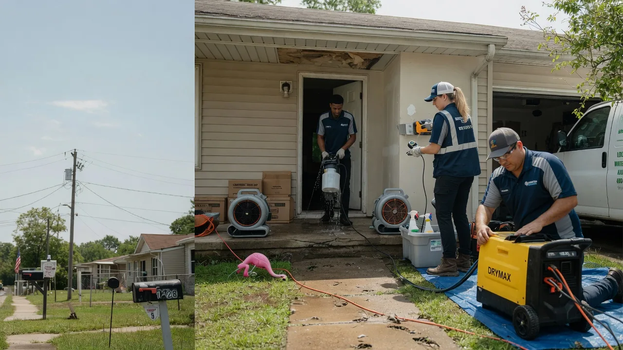 Storm Damage Water Removal in Hennepin, OK near me